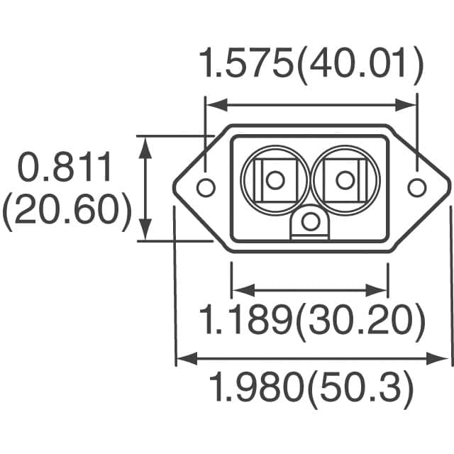 10EH4 TE Connectivity Corcom Filters  Power Entry Modules (PEM)